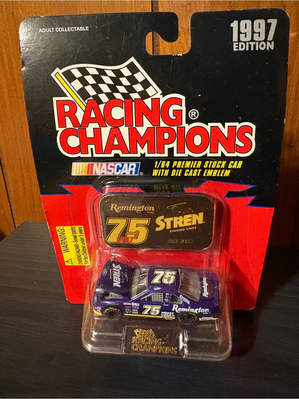 Racing Champions Remington #75 Die-Cast Truck - Purple